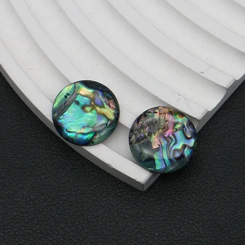 Natural Abalone Shell Acrylic Cabochons Beads Iridescent Oval Heart Fish Tail Butterfly For DIY Jewelry Making Accessories