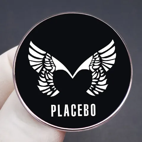 Spilla In Lega In Stile Rock Music Punk Spilla In Metallo Con Logo A Cuore Con Ali Per Accessori Gioielli Decorativi Per Borse Di Abbigliamento
