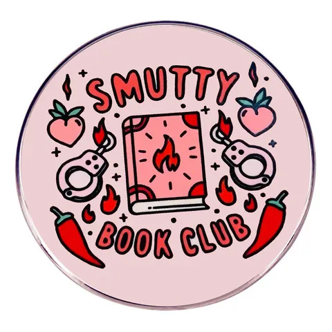Reading Book Club Enamel Pin Midnight Reader Smutty Badge Alloy Brooch For Book Lovers Backpack Decoration Accessories