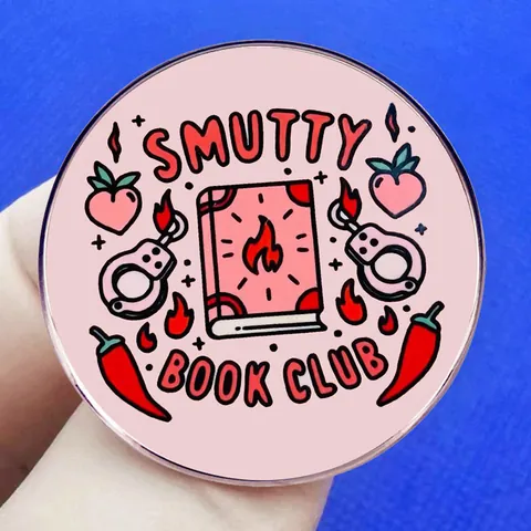 Reading Book Club Enamel Pin Midnight Reader Smutty Badge Alloy Brooch For Book Lovers Backpack Decoration Accessories
