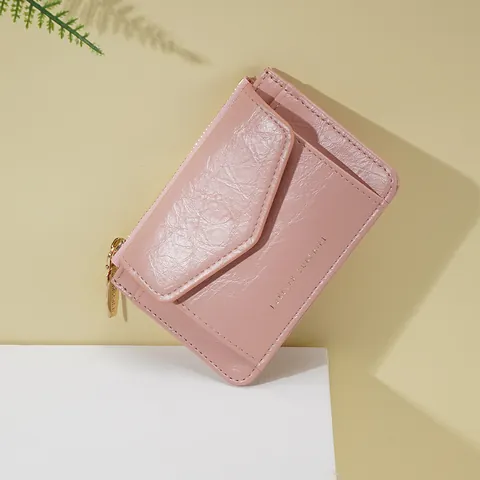 Mini Süße Damen PU Leder Münzbörse Multifunktionale Kartenhalter Mit Reißverschluss Umschlagklappe Forever Sunshine Wallet