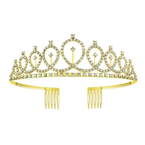 Strass Tiara Krone Und Birthday Girl Schärpe Mit Sicherheitsnadel Für Geburtstagsfeier Eleganter Legierung Kopfschmuck