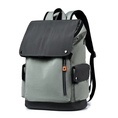 Zaino per Laptop in Tessuto Oxford Urbano Moderno Resistente all'Acqua Borsa per Computer da 16 Pollici Con Porta USB per Pendolari