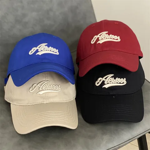Retro Amerikanische Stickerei Baumwolle Baseballkappe Verstellbare Lässige Sonnenhut Für Herren Damen Sport Outdoor Alltag Accessoire