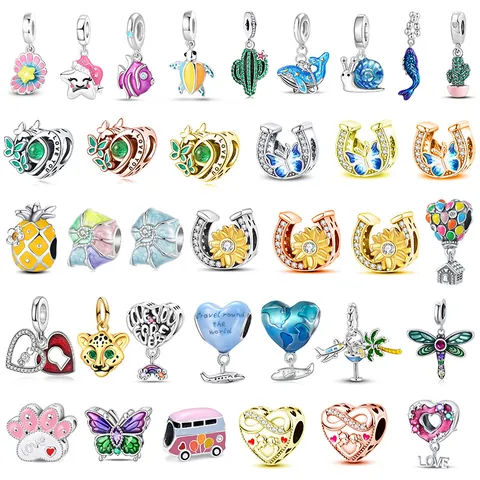 Exquisite Legierung Emaille Sonnenblume Tier Anhänger Bunte Zirkonia DIY Schmuck Zubehör Für Armband Halskette Herstellung Damen Cartoon Anhänger