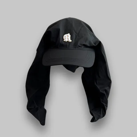 Gorra de Béisbol de Secado Rápido con Protección Solar para Mujer Con Protección de Cuello Letra R Bordada Exterior Verano Senderismo Viajes