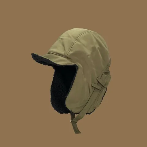 Cappello da Aviatore Invernale Unisexe Antivento Foderato in Pile Cappello Lei Feng Con Paraorecchi Caldo per Sci