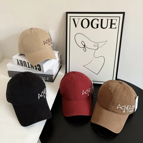 Vintage Verweerde Katoenen Honkbalpet Mannen Vrouwen Verstelbaar Letter Geborduurd Zonbescherming Outdoor Casual Unisex Sport Hoed