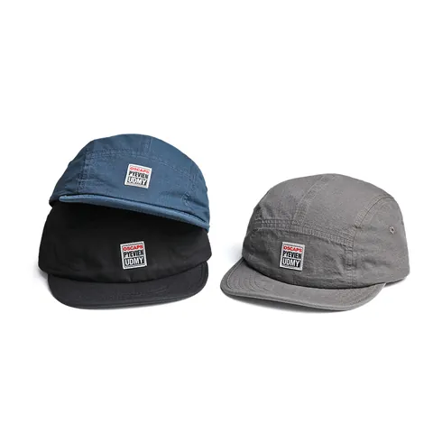 Βίντατζ Καπέλο Κάμπινγκ 5-Panel για Γυναίκες Άνδρες Ρυθμιζόμενο Καμπύλο Γείσο Καπέλο Μπέιζμπολ Με Κέντημα Patch Γράμμα Υπαίθριο Καπέλο Ήλιου