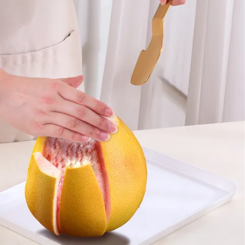 304 Stainless Steel Pomelo Opener Manual Orange Citrus Peeler Tool Heavy Duty Fruit Skin Remover For Home Kitchen Tools