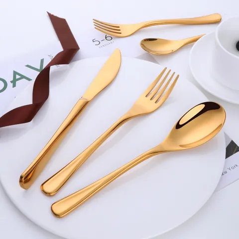 Posate in Acciaio Inox Lucidato a Specchio Coltello Forchetta Cucchiaio Stoviglie Matrimonio Festa Casa Cucina Hotel