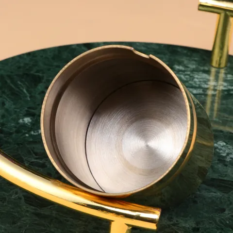 Cendrier De Voiture Créatif Moderne En Acier Inoxydable Avec Couvercle Élan Cendrier Coupe-Vent Pour Maison Salon Bureau Décor
