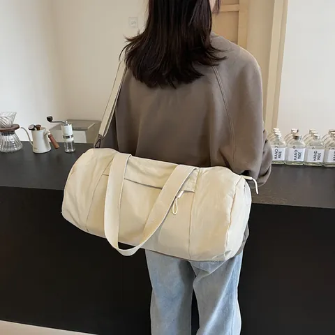 Damen Yoga Gym Tasche Große Kapazität Leichte Wasserdichte Nylon Reisetasche Für Reisen Sport Schultertasche