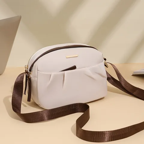 Femme Mode Sac Bandoulière Simple Imperméable Tissu Oxford Sac Épaule Décontracté Minimaliste Voyage Quotidien Sac à Main