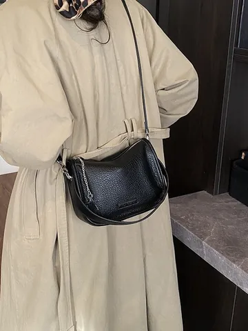 Koreanische Vintage Leopardenmuster Kleine Quadratische Tasche Für Damen Trendy PU Leder Umhängetasche Mit Sternanhänger Handtasche