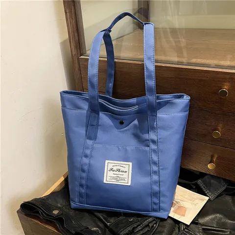 Γυναικεία Τσάντα Tote Oxford Μεγάλης Χωρητικότητας Μόδα Ελαφριά Νάιλον Τσάντα Ώμου Σακίδιο Πλάτης για Καθημερινά Ταξίδια