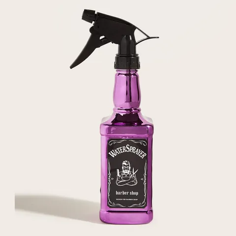 Vintage Galvanisierte Haarsprühflasche Professionelle Salon Barber Shop Wassersprüher Styling Werkzeug für Friseure