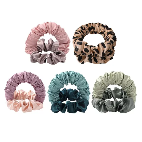 Bigodino senza Calore in Raso Rulli per Capelli per Dormire Con Elastici Strumenti per lo Styling dei Capelli per Capelli Lunghi Donna Accessori