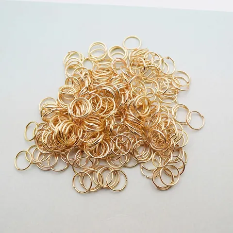 Anellini Aperti in Metallo per Creazione Gioielli Fai da Te Colori Assortiti Accessori di Collegamento per Collane Bracciali