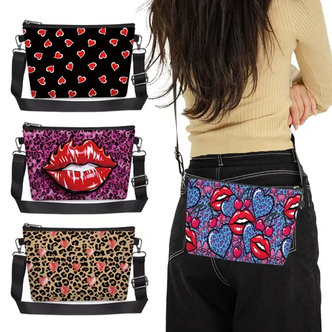 Fashion Printed Felt Women Shoulder Bag Casual Crossbody Bag Large Capacity Underarm Tote Bag With Adjustable Strap Travel Shopping Daily Purse