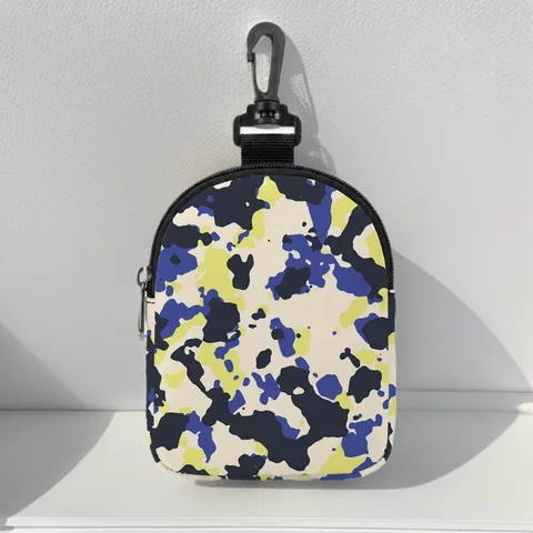 Camouflage Draagbare Huisdier Beloningstasje Hondentraining Voedseltas Outdoor Snack Opbergdoos Met Haak Nylon Tas Voor Honden Katten