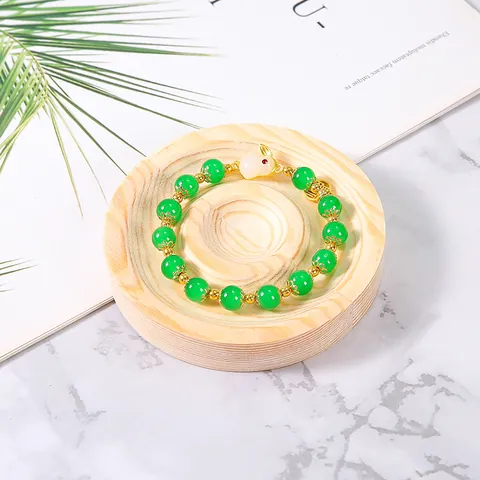 Solid Pine Wood Jewelry Display Tray For Bracelets Bangles Natural Wood Grain Photography Props Scandinavian Style Storage Base