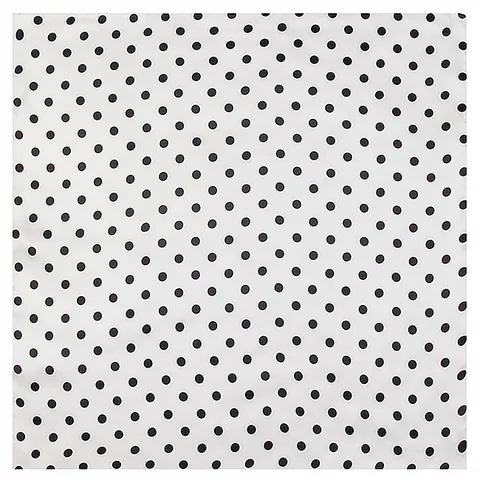 Vintage Polka Dot Satin Square Scarf For Women Retro Elegant Neck Scarf Decorative Head Scarf Hair Band Handbag Accessory