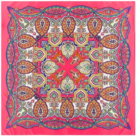 Damen Vintage Bohemian Paisley Print Satin Quadratisches Halstuch Elegant Leicht Sonnenschutz Dekorativ Hals Kopf Wrap Schal