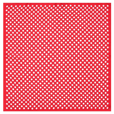 Women Polka Dot Satin Square Scarf Elegant Retro Neck Head Scarf Office Lady Hair Accessories Professional Decor Scarf