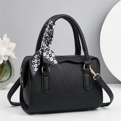 Mode Geprägt PU Leder Tragetasche Für Damen Urban Minimalistisch Große Kapazität Handtasche Vielseitige Umhängetasche