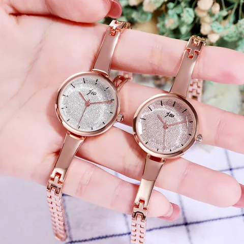 Women's Fashion Rhinestone Watch Elegant Alloy Steel Bracelet Quartz Wristwatch With Glitter Starry Dial Luxury Ladies Timepiece Jewelry Gift