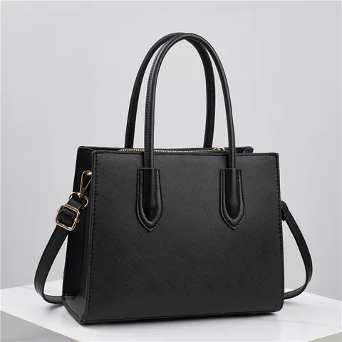 Dames Mode Saffiano PU Leer Handtas Grote Capaciteit Top Handvat Tas Met Verstelbare Schouderriem Dagelijkse Kantoor Crossbody Tas