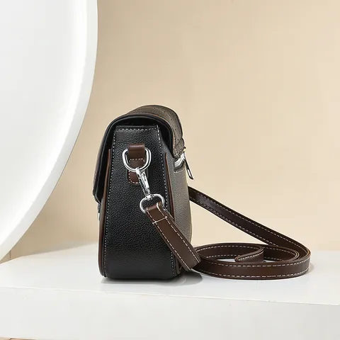 Sac Bandoulière Vintage en Cuir PU pour Femme Avec Motif Crocodile Gaufré Petit Sac Carré pour Navette Quotidienne Mode Urbaine