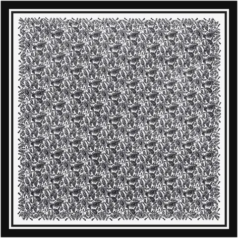 Vintage Paisley Bloemenprint Satijn Vierkante Sjaal Voor Dames 90cm Decoratieve Sjaal Zonbescherming Hoofddoek Mode Wrap