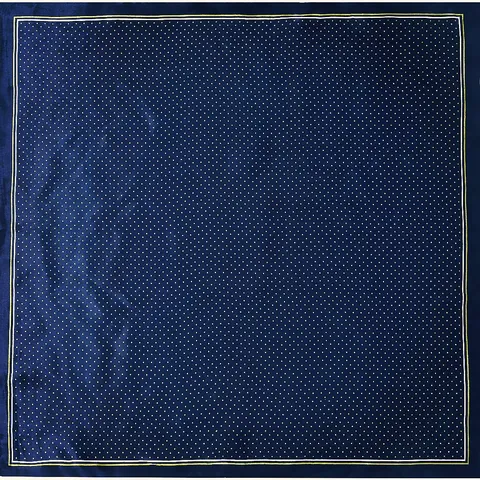 Women Professional Satin Polka Dot Square Scarf Elegant Small Neck Scarf For Office Daily Decorative Accessories