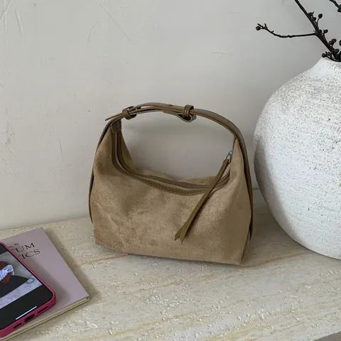 Borsa Sottobraccio in Pelle PU Opaca di Grande Capacità da Donna Borsa a Tracolla Hobo Minimalista Con Tracolla Regolabile