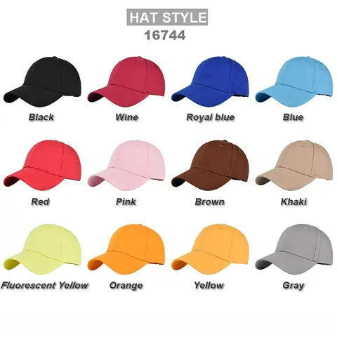 Gorra de Béisbol de Algodón de Color Sólido Clásica para Hombre Mujer Ajustable Protección Solar Deporte al Aire Libre