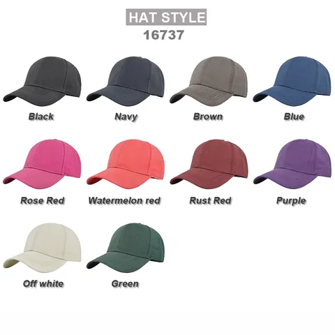 Fashion Plain Solid Color Baseball Cap For Men Women Adjustable Cotton Sunshade Outdoor Casual Sport Hat
