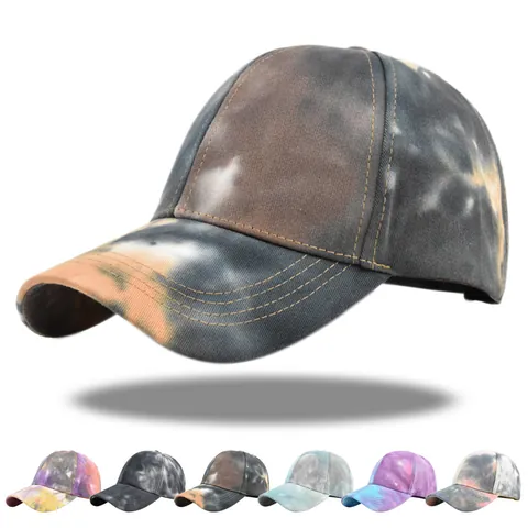 Unisex Batik Baumwolle Baseballkappe Verstellbar Mode Outdoor Sonnenhut Trendy Streetwear Peak Cap Für Damen Herren Freizeit Kopfbedeckung