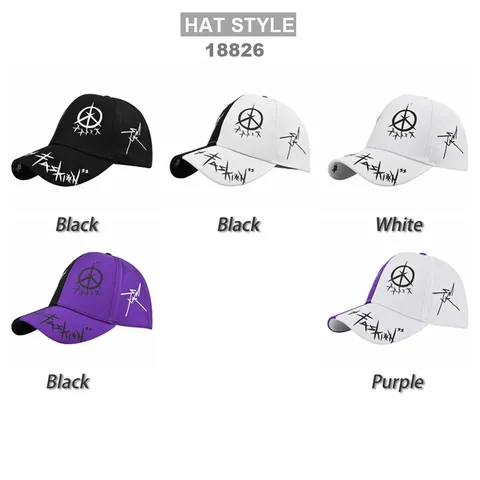 Cotton Streetwear Graffiti Embroidery Baseball Cap Fashion Star Printed Trucker Hat For Outdoor Sun Protection Adjustable Hip Hop Hat