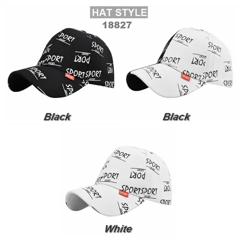 Berretto da Baseball con Stampa Lettere Sport Cotone Regolabile Stile Graffiti Cappello da Sole per Uomo Donna Casual