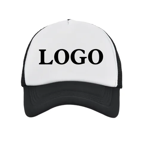 Adjustable Mesh Trucker Hat Breathable Splicing Baseball Cap For Men Women Solid Color Sunshade Casual Sporty Headwear