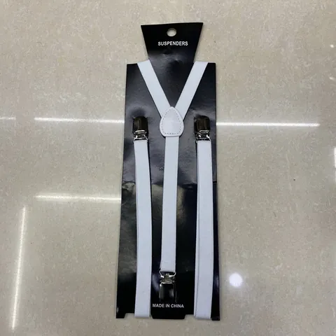 Kids Y-Back Elastic Suspenders With Three Strong Metal Clips Adjustable Suspenders For Boys Girls School Suit Uniform Accessory