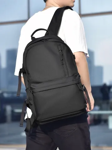 Mochila para Portátil de Gran Capacidad para Hombre Mujer Resistente al Agua Tela Oxford Mochila de Viaje Escolar Casual
