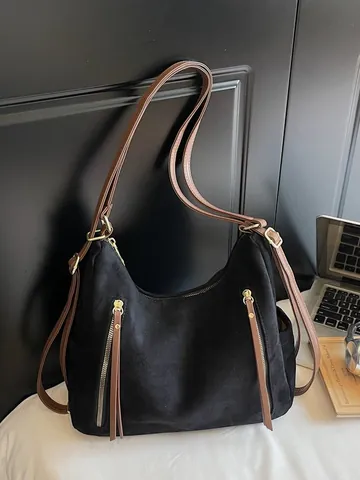 Zaino da Donna in Pelle PU Opaca Vintage Borsa a Tracolla Multiuso Tote Crossbody Bag Grande Capacità Minimalista Urbana