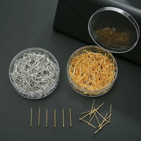 Legering Oogspelden En T-Spelden Kopspelden Box Set Voor DIY Sieraden Maken Goud Zilver Vergulde Benodigdheden Oorbellen Ketting