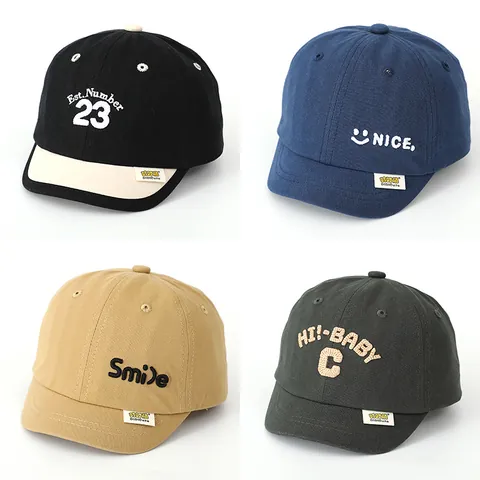 Kinder Baumwollmischung Baseballkappe Atmungsaktiv Sonnenschutz Outdoor Hip Hop Verstellbare Schirmmütze Für Jungen Mädchen