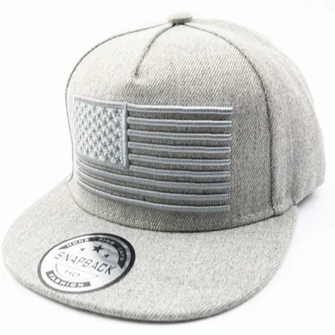 Kinder Erwachsene Snapback Baseballkappe Mit US Flagge Stickerei Hip Hop Flache Krempe Sonnenhut Verstellbar Baumwolle Polyester Outdoor Streetwear