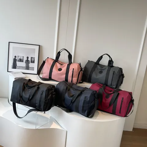 Große Kapazität Reisetasche Für Damen Herren Fitness Gym Tasche Mit Unabhängigem Schuhfach Wasserdichte Handtasche Schultertasche