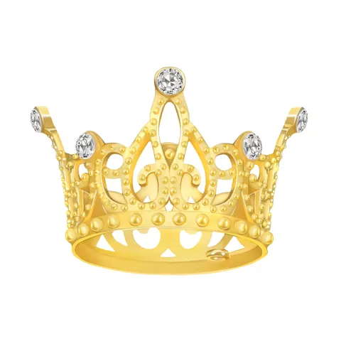 Mini Legering Strass Kroon Taarttopper Voor Feest Bruiloft Decoratie Vintage Hol Metalen Kroon Auto Ornament Goud Zilver Roségold